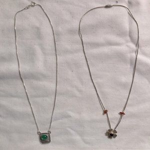 Authentic 90’s Sterling Silver Necklaces!